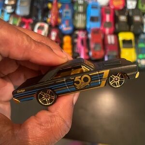 Black and Gold Toy Car